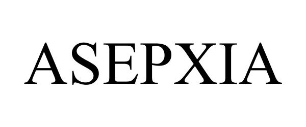 Trademark Logo ASEPXIA