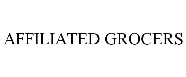 Trademark Logo AFFILIATED GROCERS