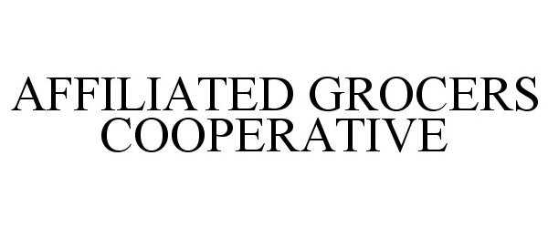 Trademark Logo AFFILIATED GROCERS COOPERATIVE