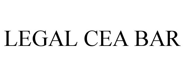  LEGAL CEA BAR