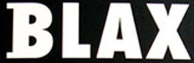 Trademark Logo BLAX