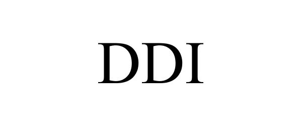 Trademark Logo DDI