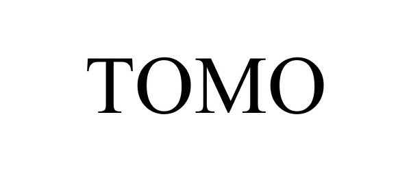 Trademark Logo TOMO