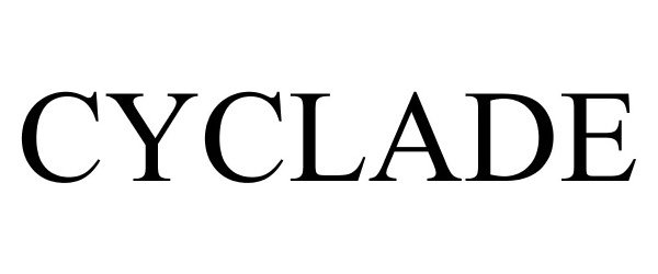 Trademark Logo CYCLADE
