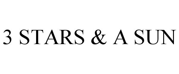 Trademark Logo 3 STARS &amp; A SUN