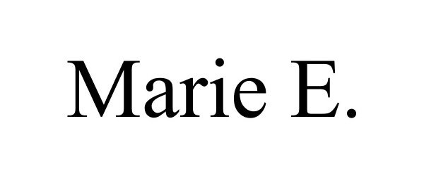 Trademark Logo MARIE E.