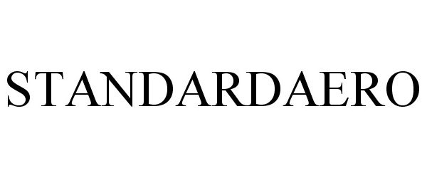 Trademark Logo STANDARDAERO