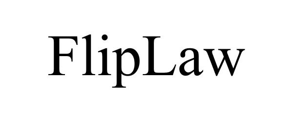 Trademark Logo FLIPLAW