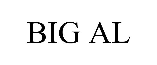Trademark Logo BIG AL