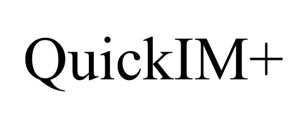 Trademark Logo QUICKIM+