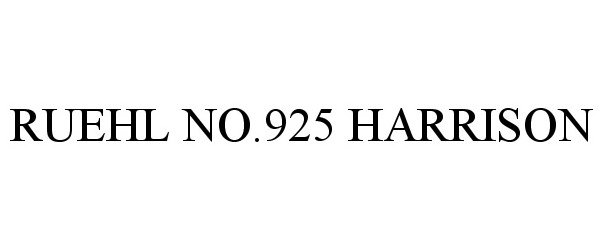  RUEHL NO.925 HARRISON