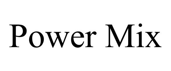 Trademark Logo POWER MIX