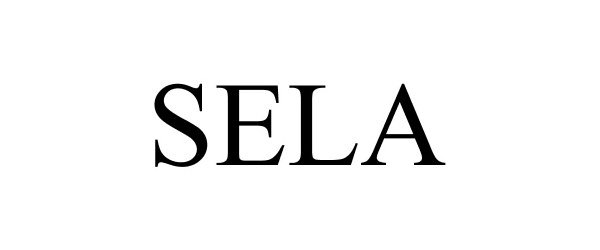 Trademark Logo SELA