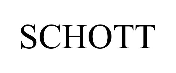 Trademark Logo SCHOTT