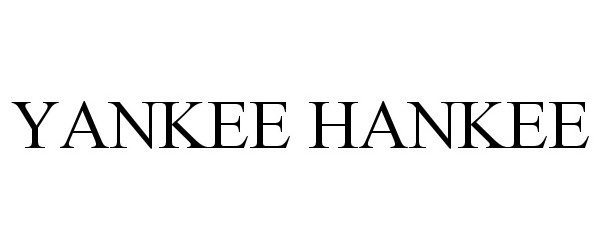 Trademark Logo YANKEE HANKEE