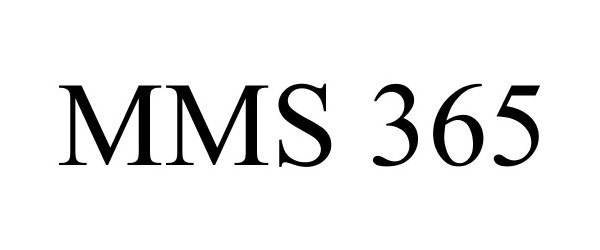 Trademark Logo MMS 365