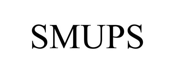 Trademark Logo SMUPS