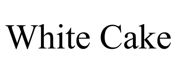 Trademark Logo WHITE CAKE