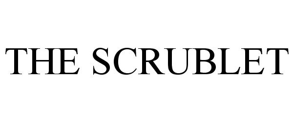  THE SCRUBLET