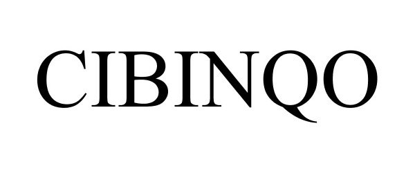 Trademark Logo CIBINQO