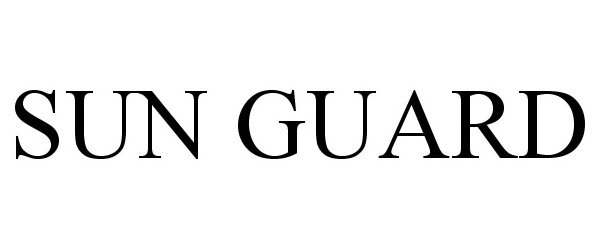 Trademark Logo SUN GUARD