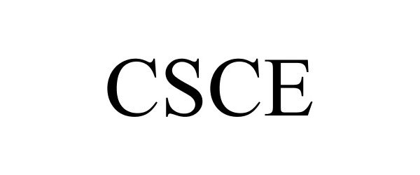Trademark Logo CSCE
