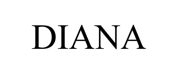 Trademark Logo DIANA