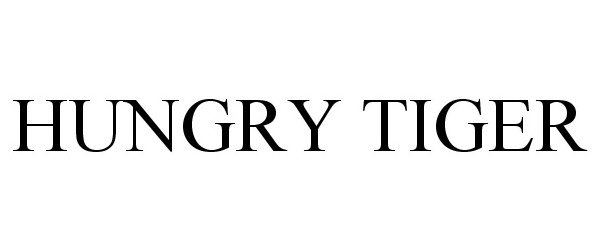 Trademark Logo HUNGRY TIGER