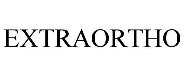 Trademark Logo EXTRAORTHO
