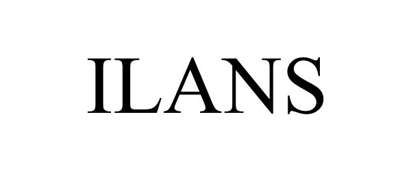 Trademark Logo ILANS