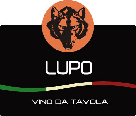 Trademark Logo LUPO VINO DA TAVOLA