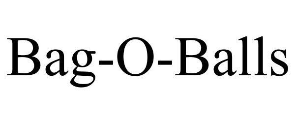 Trademark Logo BAG-O-BALLS