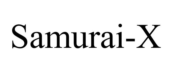 Trademark Logo SAMURAI-X