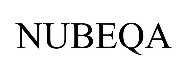 Trademark Logo NUBEQA