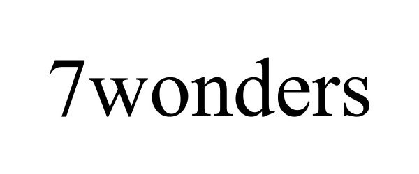 Trademark Logo 7WONDERS