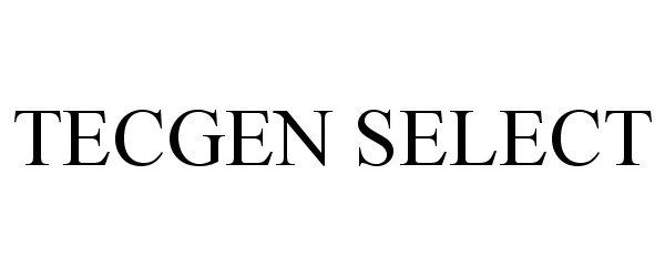 Trademark Logo TECGEN SELECT