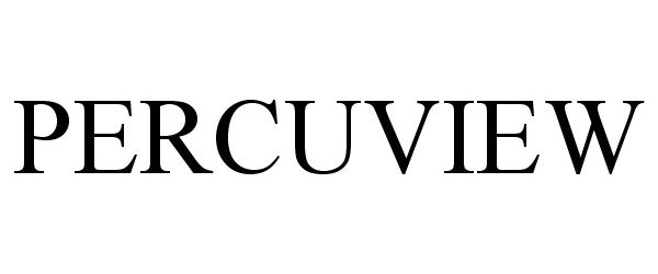 Trademark Logo PERCUVIEW