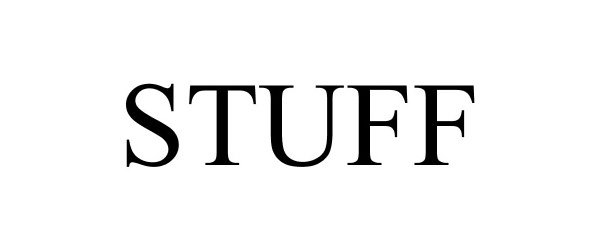 Trademark Logo STUFF