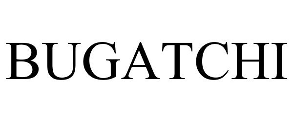 Trademark Logo BUGATCHI
