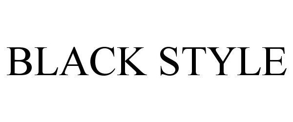  BLACK STYLE