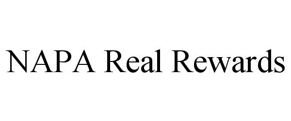 Trademark Logo NAPA REAL REWARDS