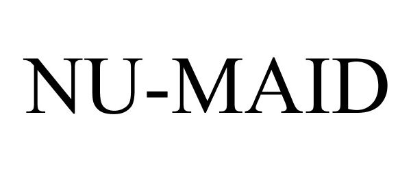 Trademark Logo NU-MAID