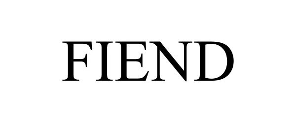 Trademark Logo FIEND