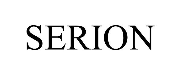Trademark Logo SERION