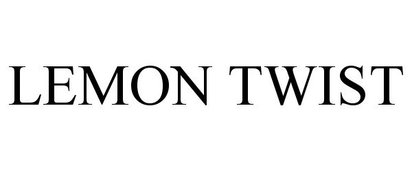 Trademark Logo LEMON TWIST