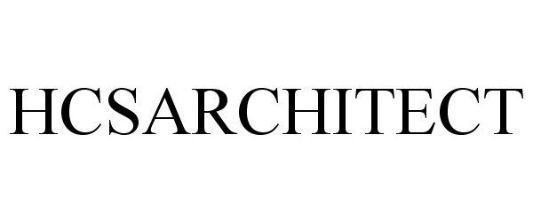  HCSARCHITECT