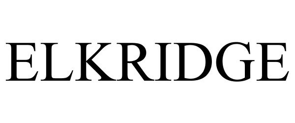 Trademark Logo ELKRIDGE