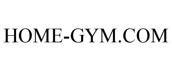 Trademark Logo HOME-GYM.COM