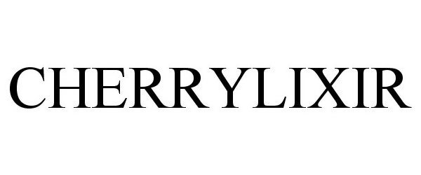  CHERRYLIXIR