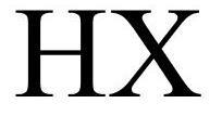 Trademark Logo HX